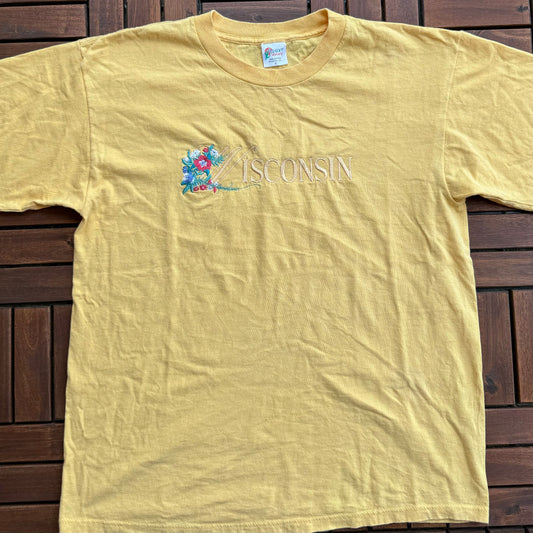 Wisconsin EMBROIDERED - Tee