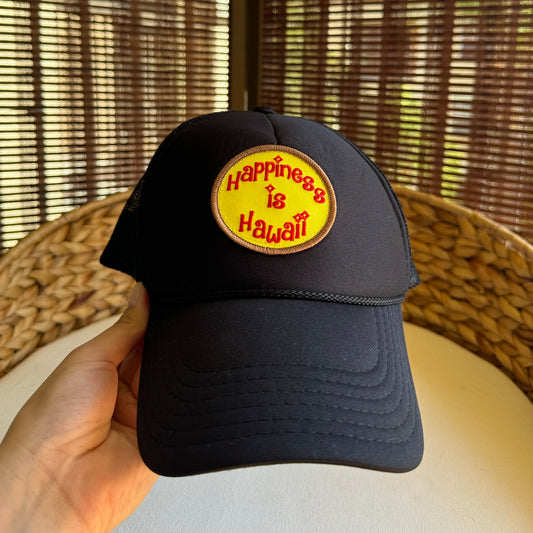 'Happiness is Hawaii' - Trucker Hat